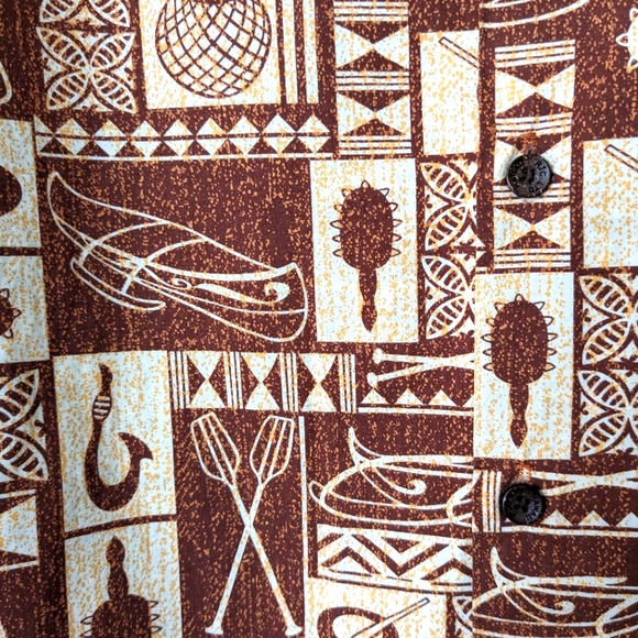 RJC men's button down Hawaiian shirt - Picture 5 of 5